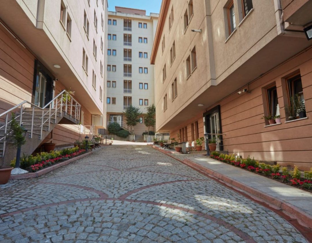 Sancak Öğrenci Yurtları ortak yaşam alanı